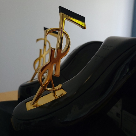 YSL OPYUM ESCARPINS / YSL OPYUM PUMPS HEEL - Picture 5 of 10